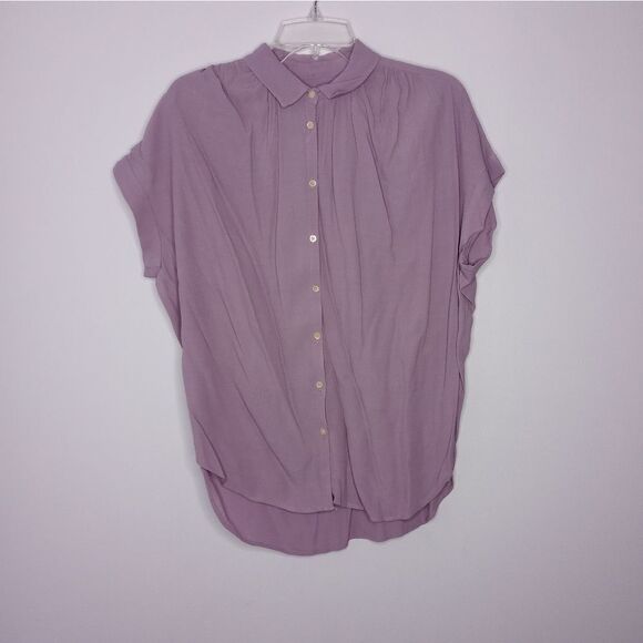 Madewell Central Drapey Shirt - Picture 1 of 5